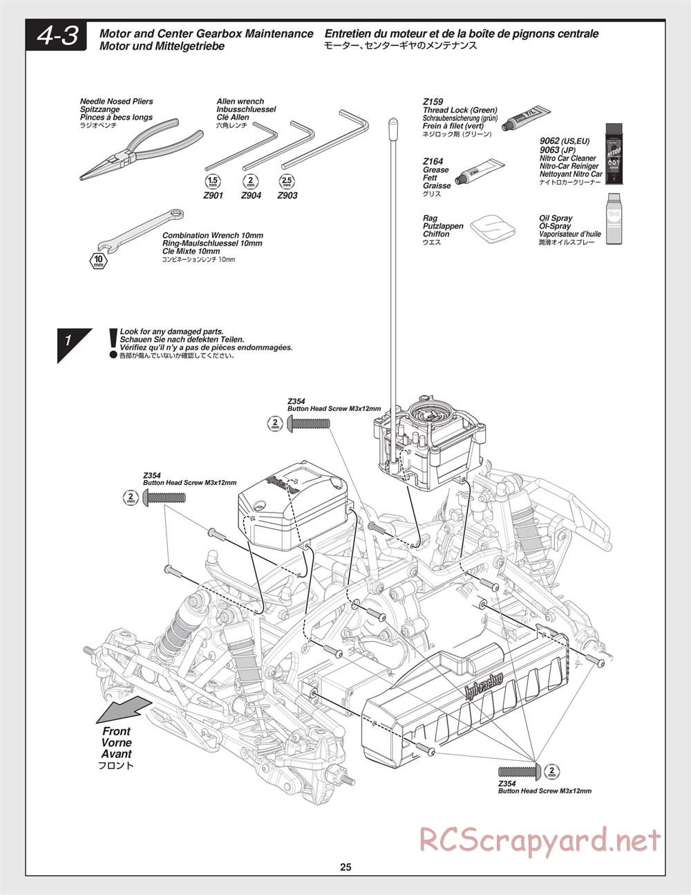 HPI - Savage XS Flux - Manual - Page 25