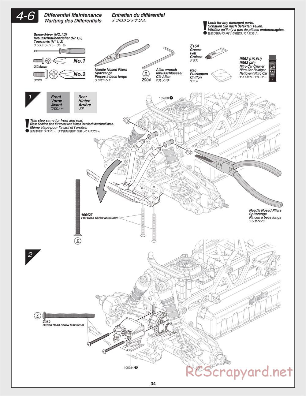 HPI - Savage XS Flux - Manual - Page 34