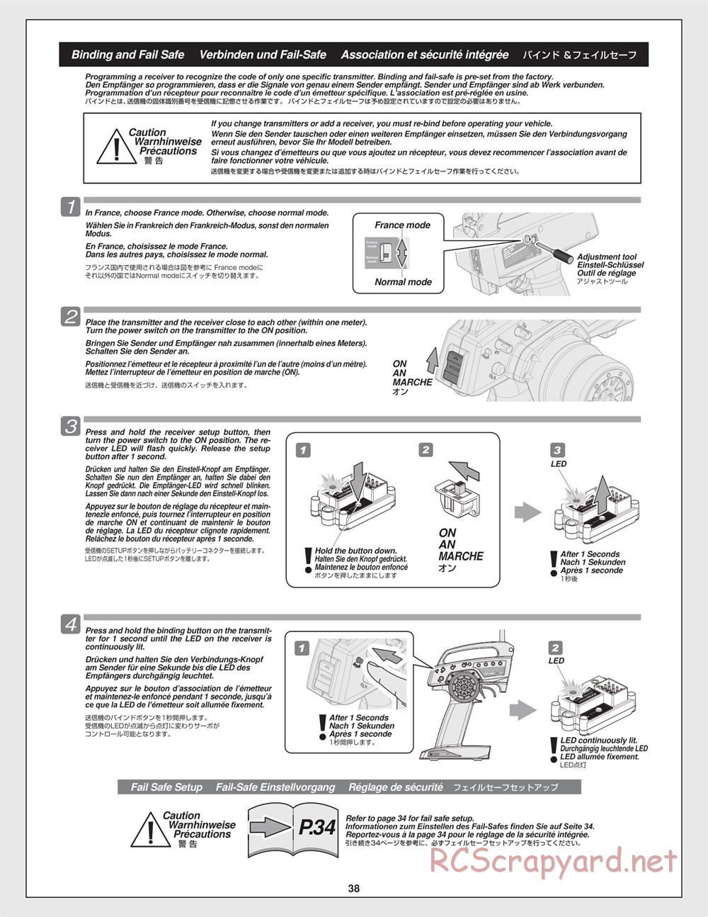 HPI - Savage XS Flux - Manual - Page 38