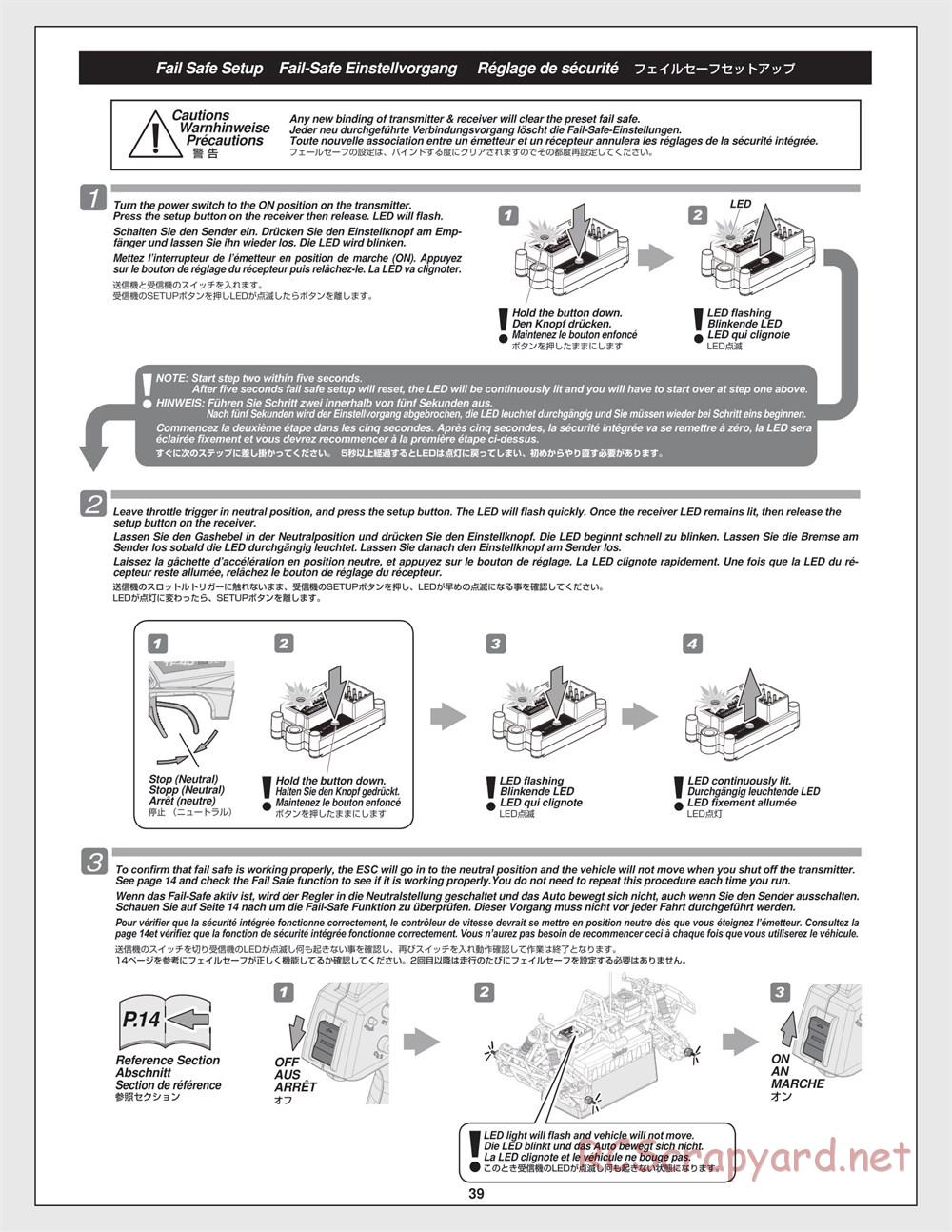 HPI - Savage XS Flux - Manual - Page 39