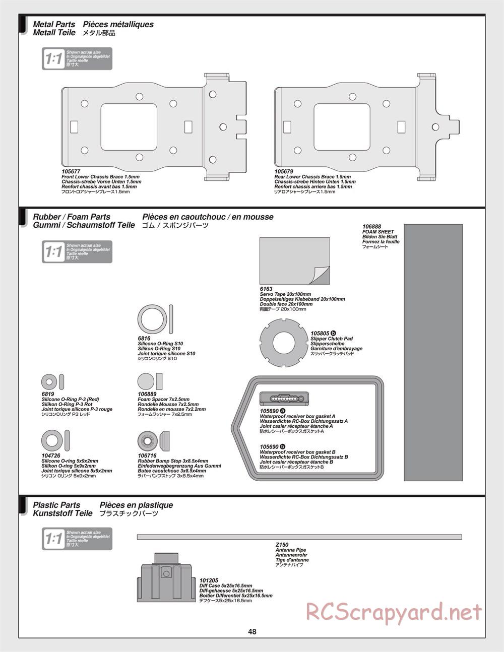 HPI - Savage XS Flux - Manual - Page 48