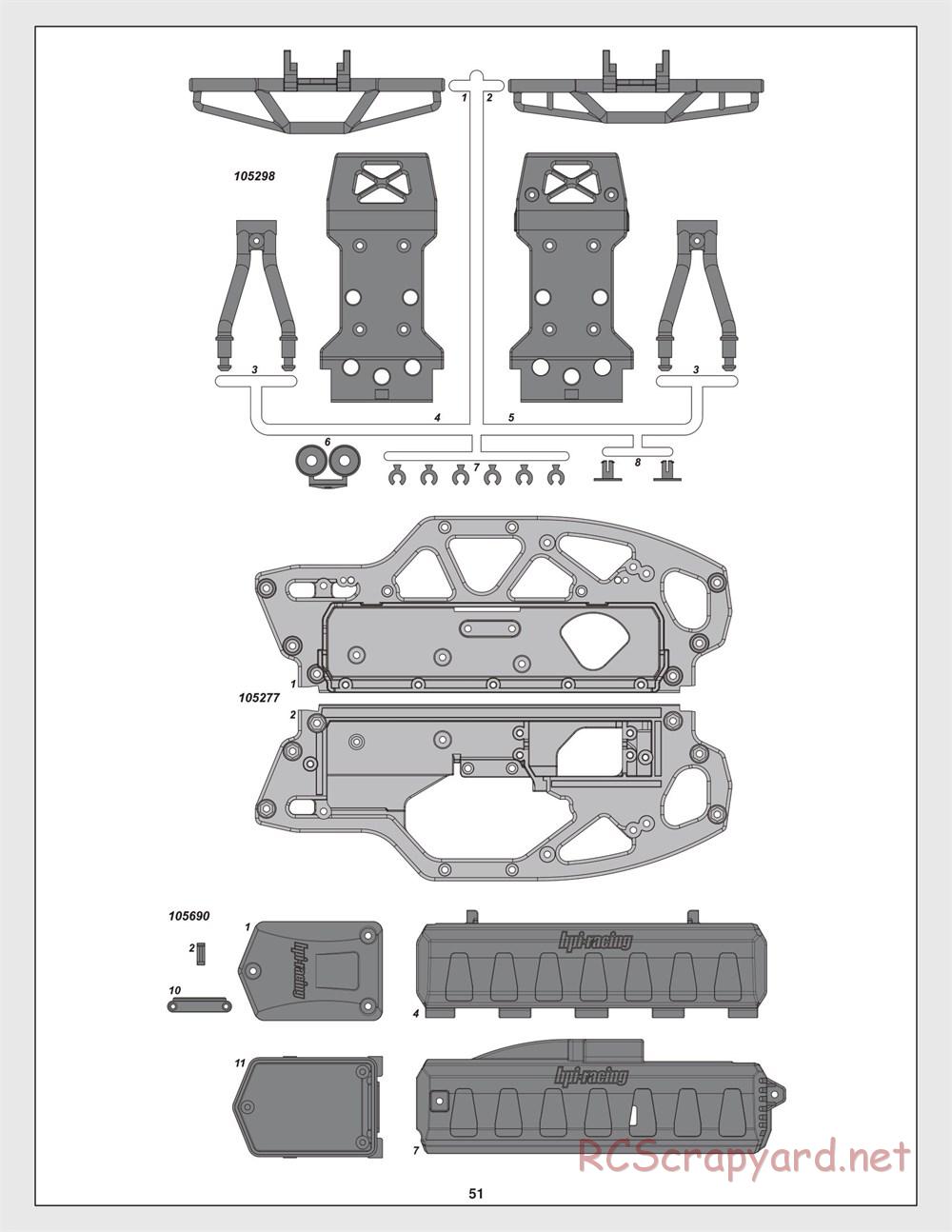 HPI - Savage XS Flux - Manual - Page 51