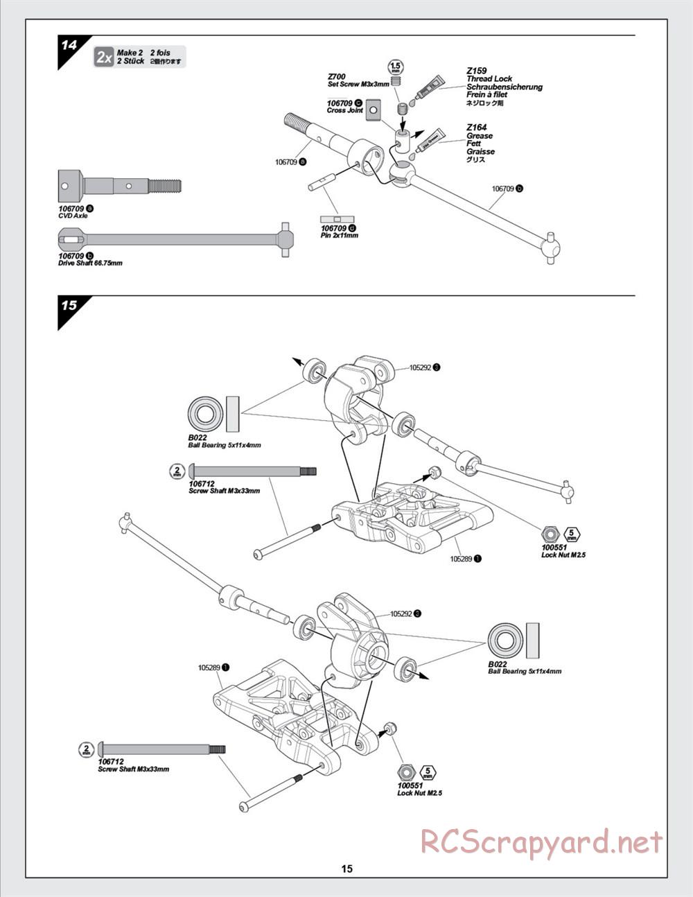 HPI - Savage XS SS - Manual - Page 15