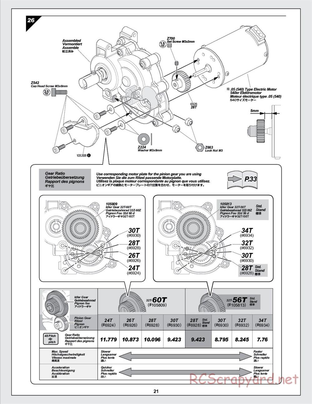 HPI - Savage XS SS - Manual - Page 21