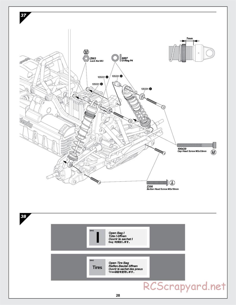 HPI - Savage XS SS - Manual - Page 28