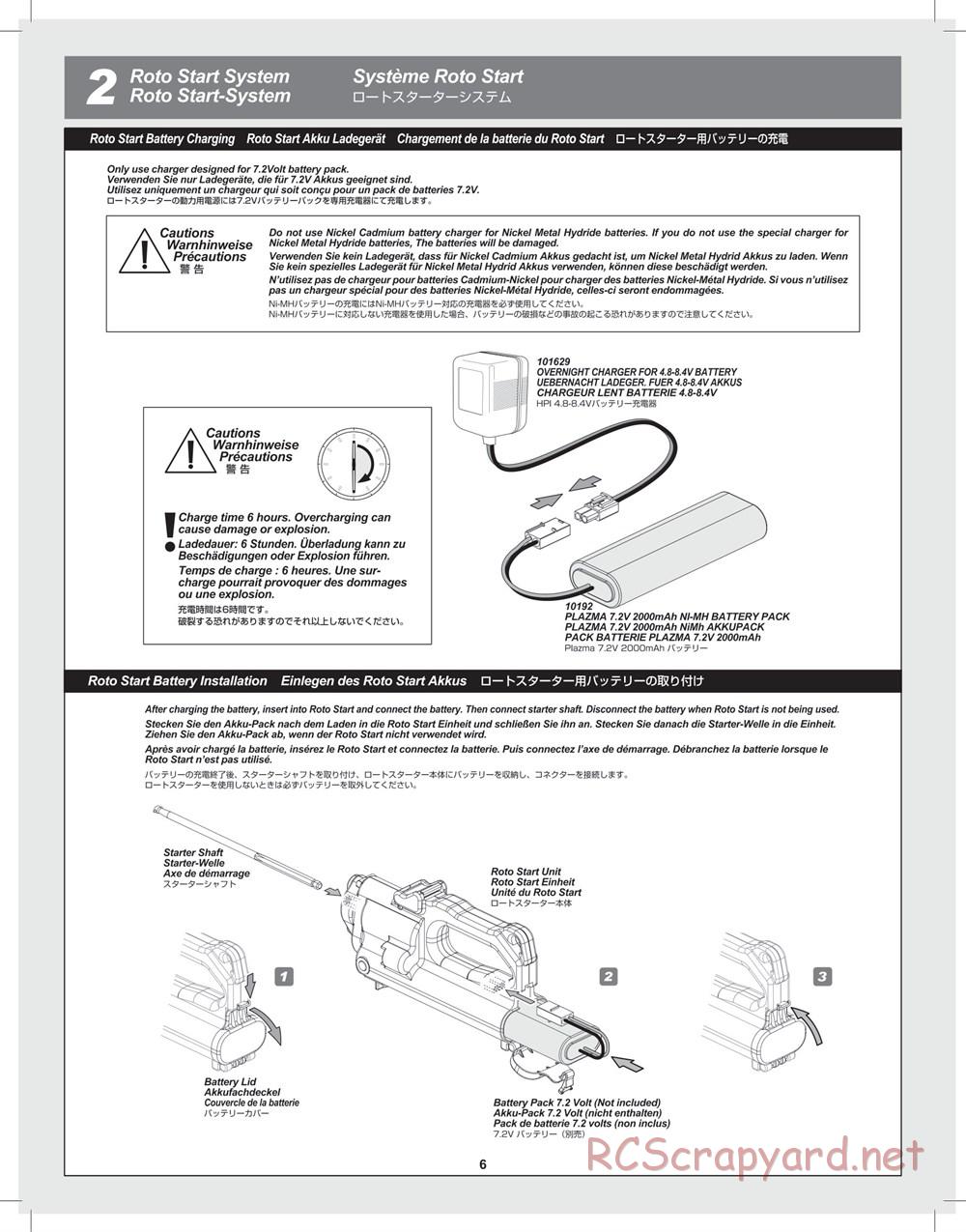 HPI - Savage X 4.6 Special Edition - Supplement - Page 6