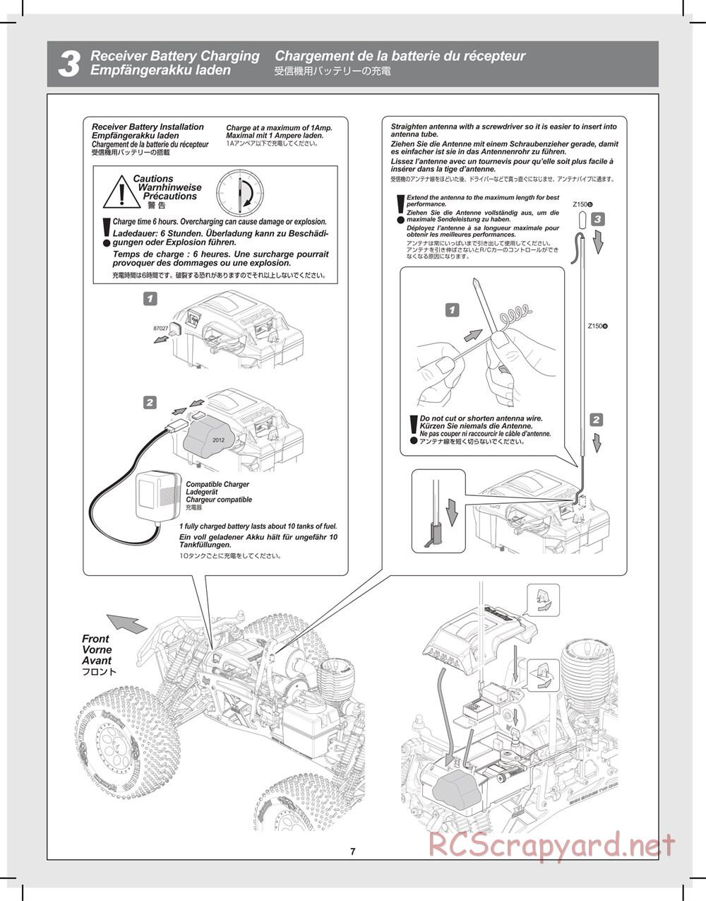 HPI - Savage X 4.6 Special Edition - Supplement - Page 7