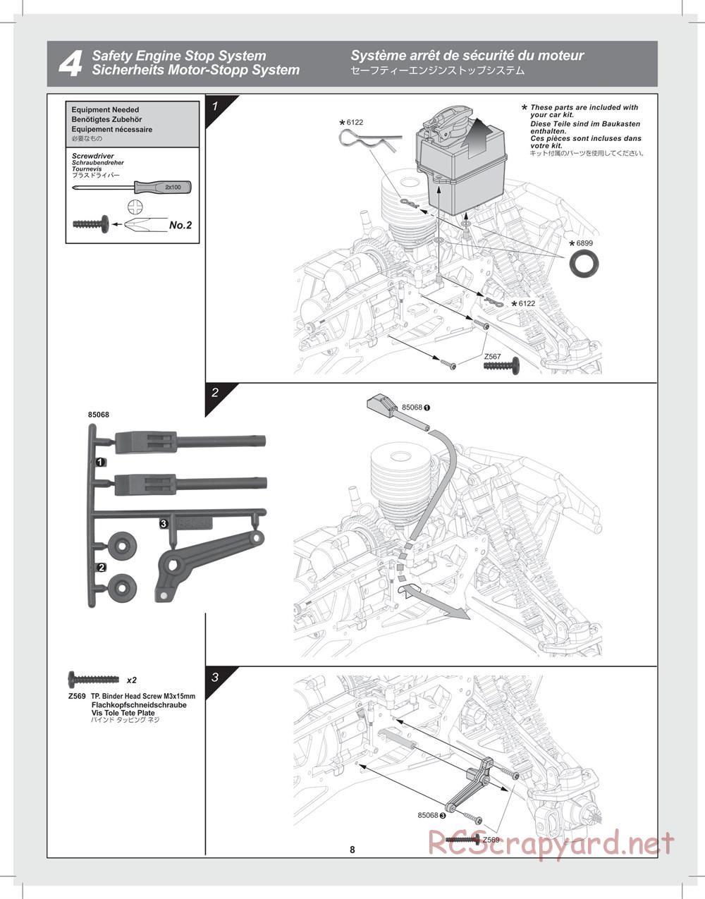 HPI - Savage X 4.6 Special Edition - Supplement - Page 8