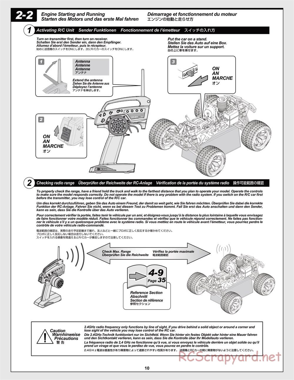 HPI - Savage-X 4.6 - Manual - Page 10