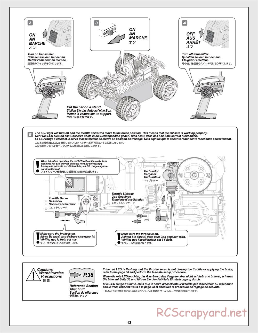 HPI - Savage-X 4.6 - Manual - Page 13