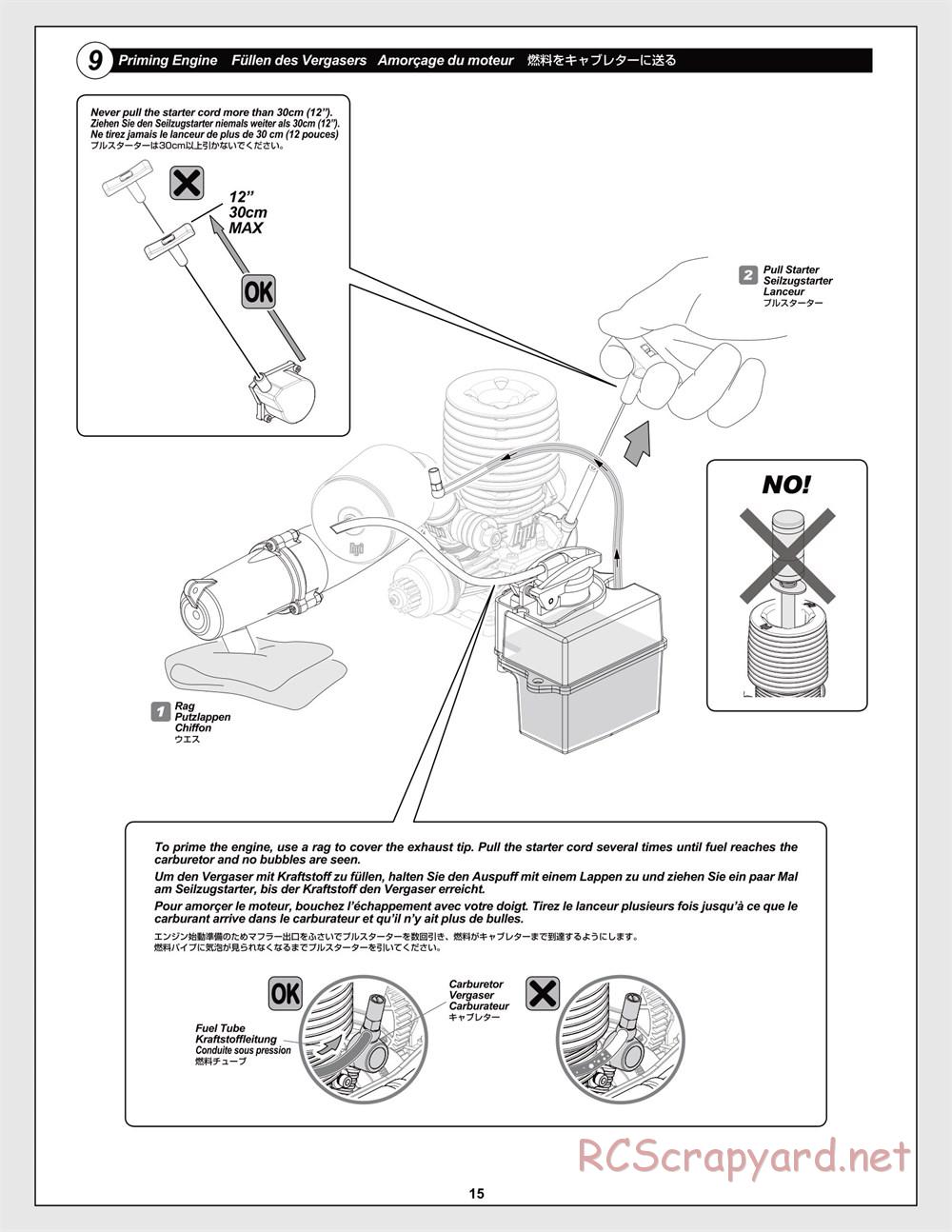 HPI - Savage-X 4.6 - Manual - Page 15