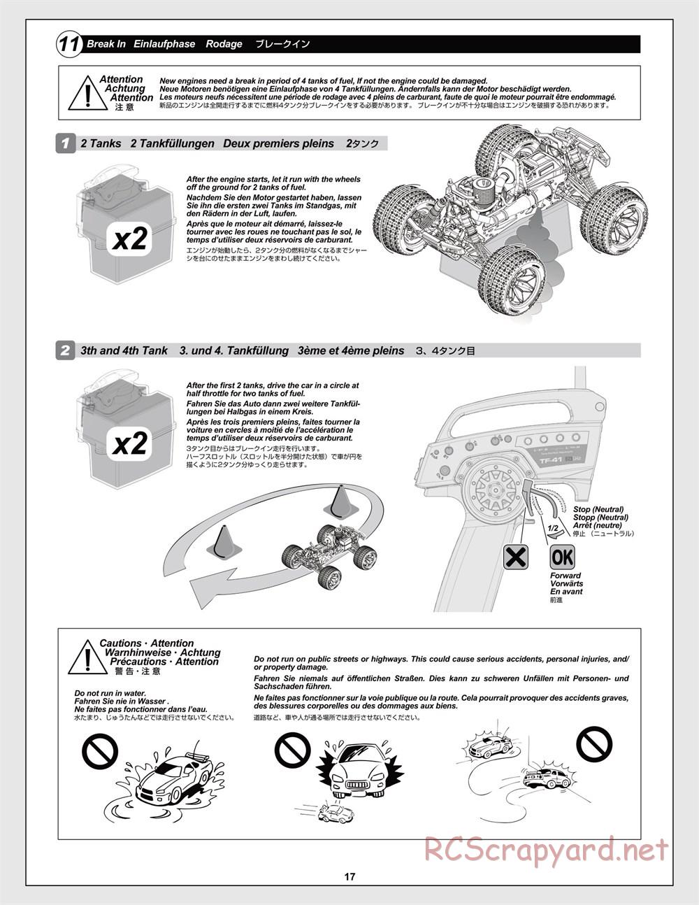 HPI - Savage-X 4.6 - Manual - Page 17