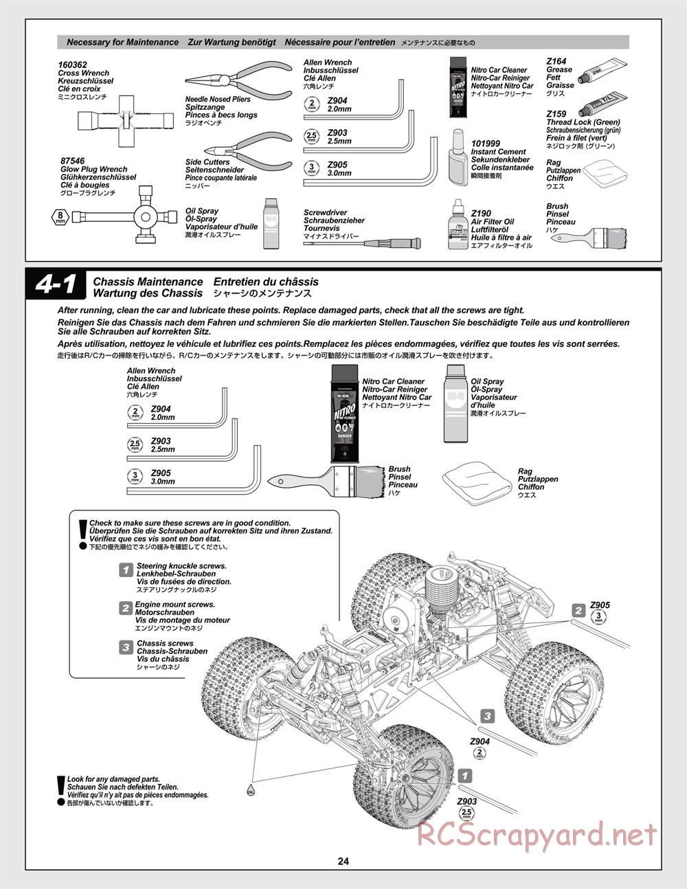 HPI - Savage-X 4.6 - Manual - Page 24