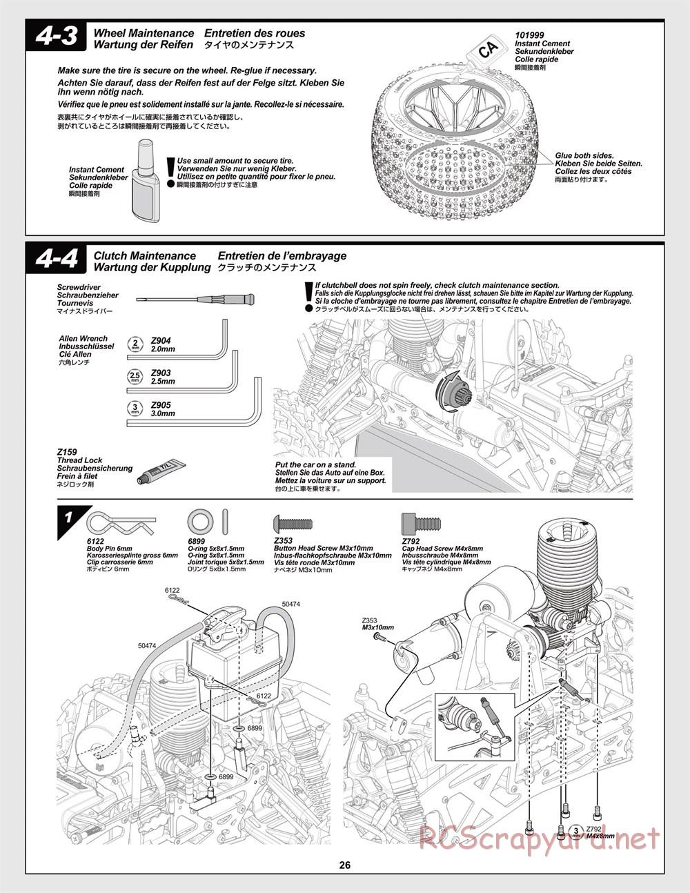 HPI - Savage-X 4.6 - Manual - Page 26