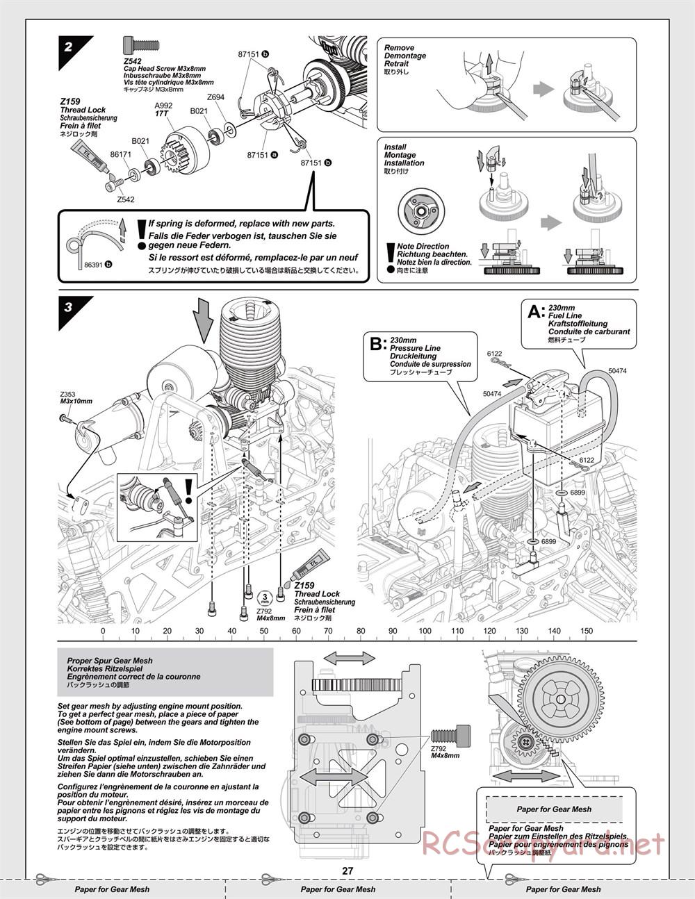 HPI - Savage-X 4.6 - Manual - Page 27