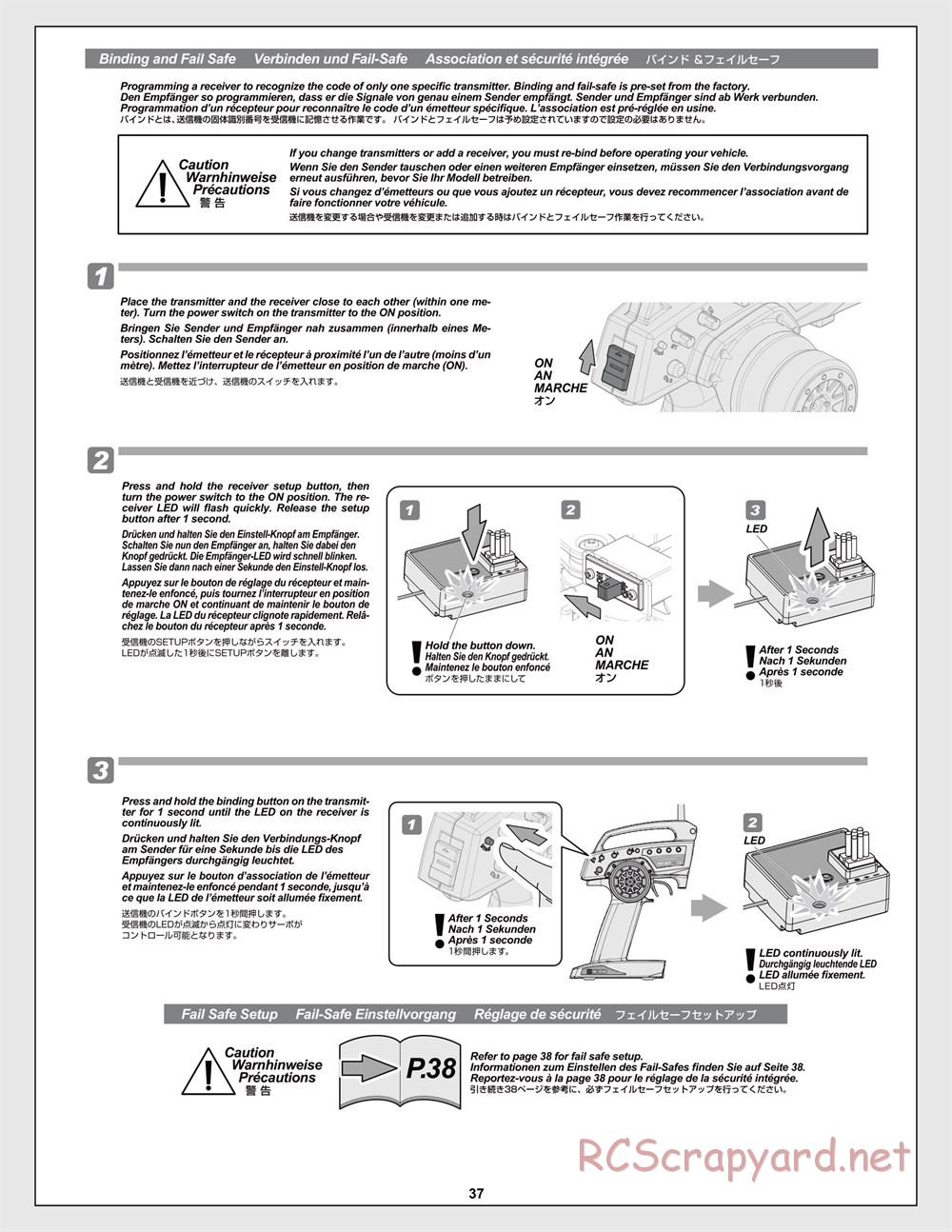 HPI - Savage-X 4.6 - Manual - Page 37