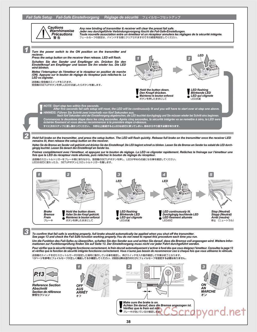 HPI - Savage-X 4.6 - Manual - Page 38