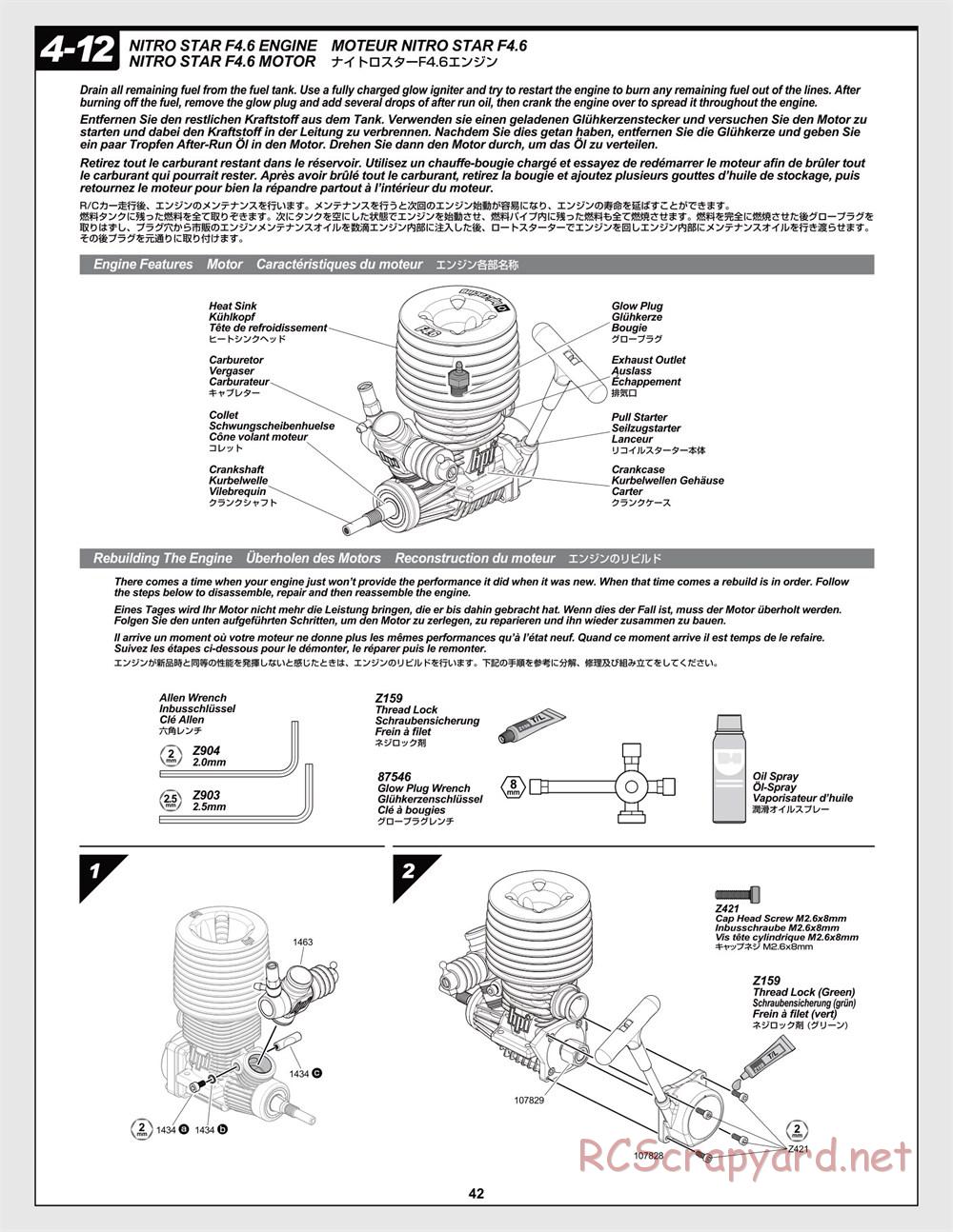 HPI - Savage-X 4.6 - Manual - Page 42