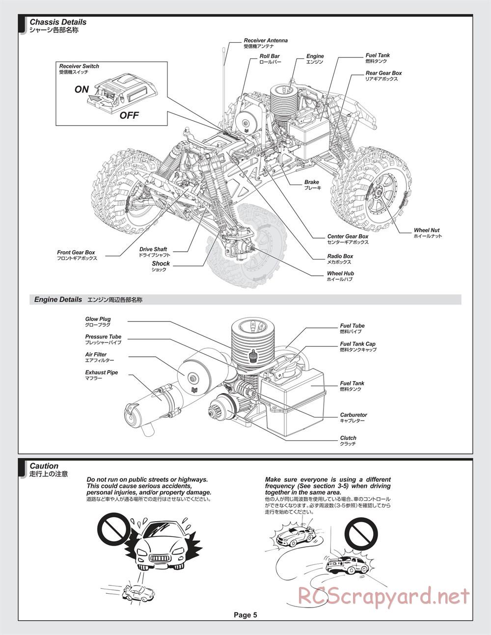 HPI - Savage X 4.1 - Manual - Page 5