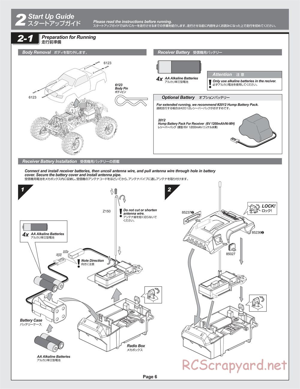 HPI - Savage X 4.1 - Manual - Page 6