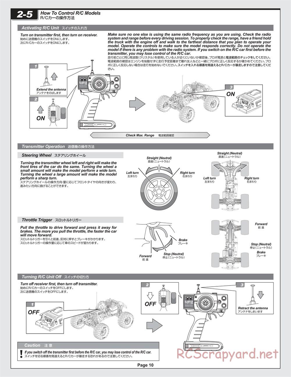 HPI - Savage X 4.1 - Manual - Page 10