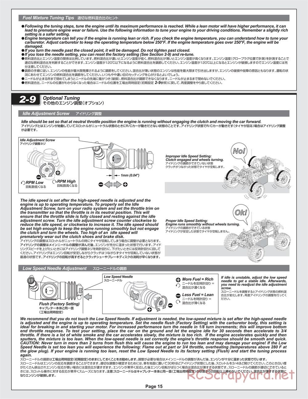 HPI - Savage X 4.1 - Manual - Page 15