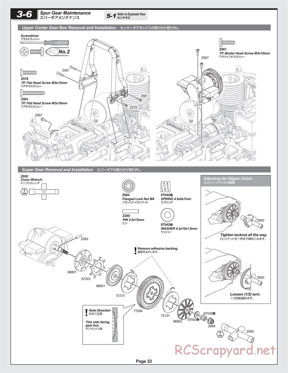 HPI - Savage X 4.1 - Manual - Page 22