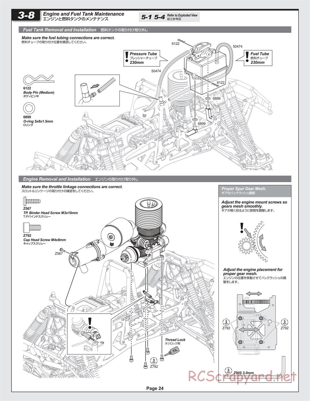 HPI - Savage X 4.1 - Manual - Page 24