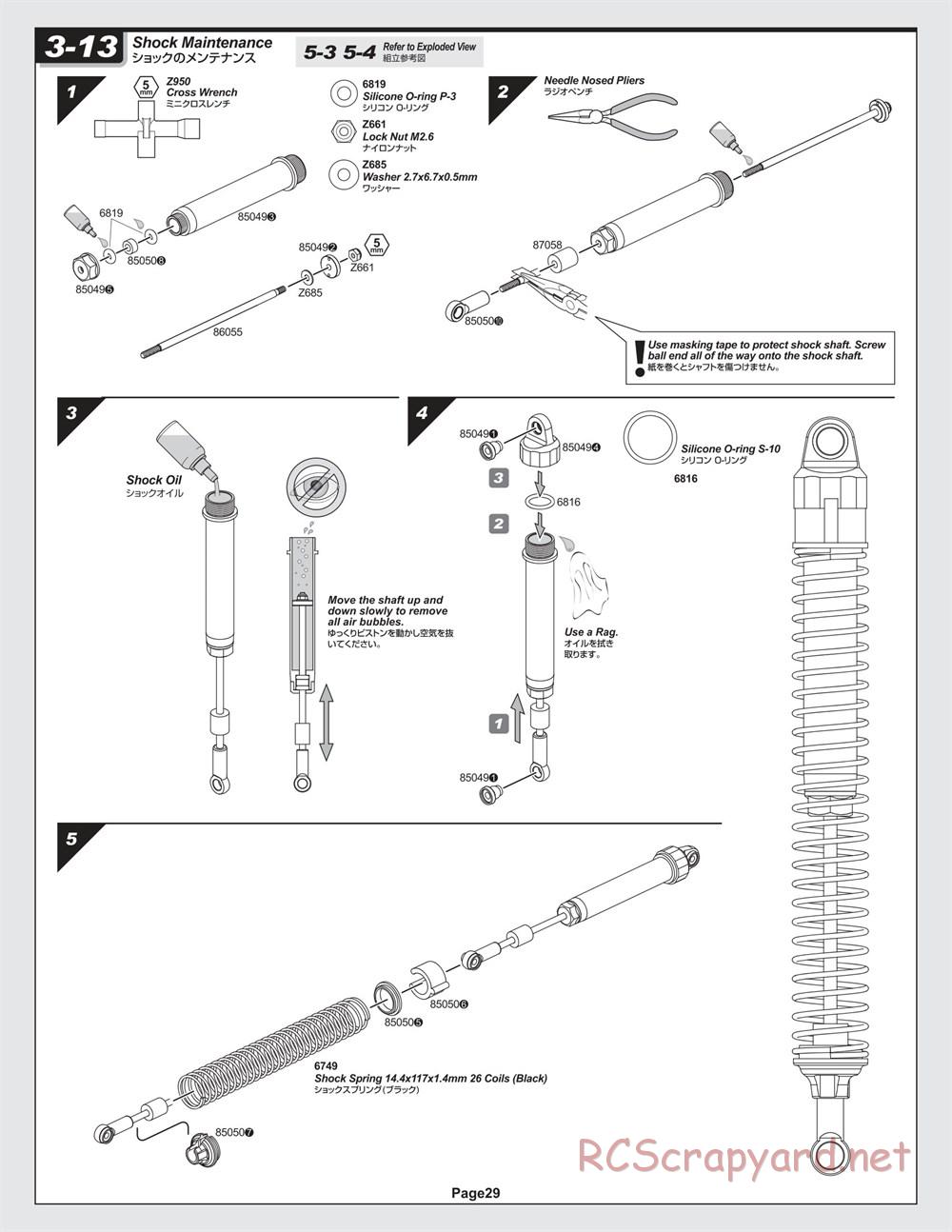 HPI - Savage X 4.1 - Manual - Page 29