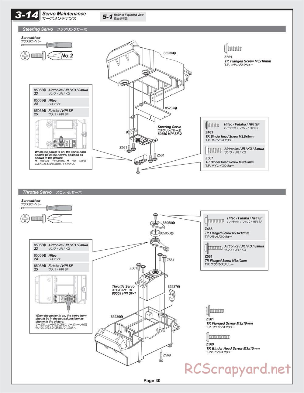 HPI - Savage X 4.1 - Manual - Page 30