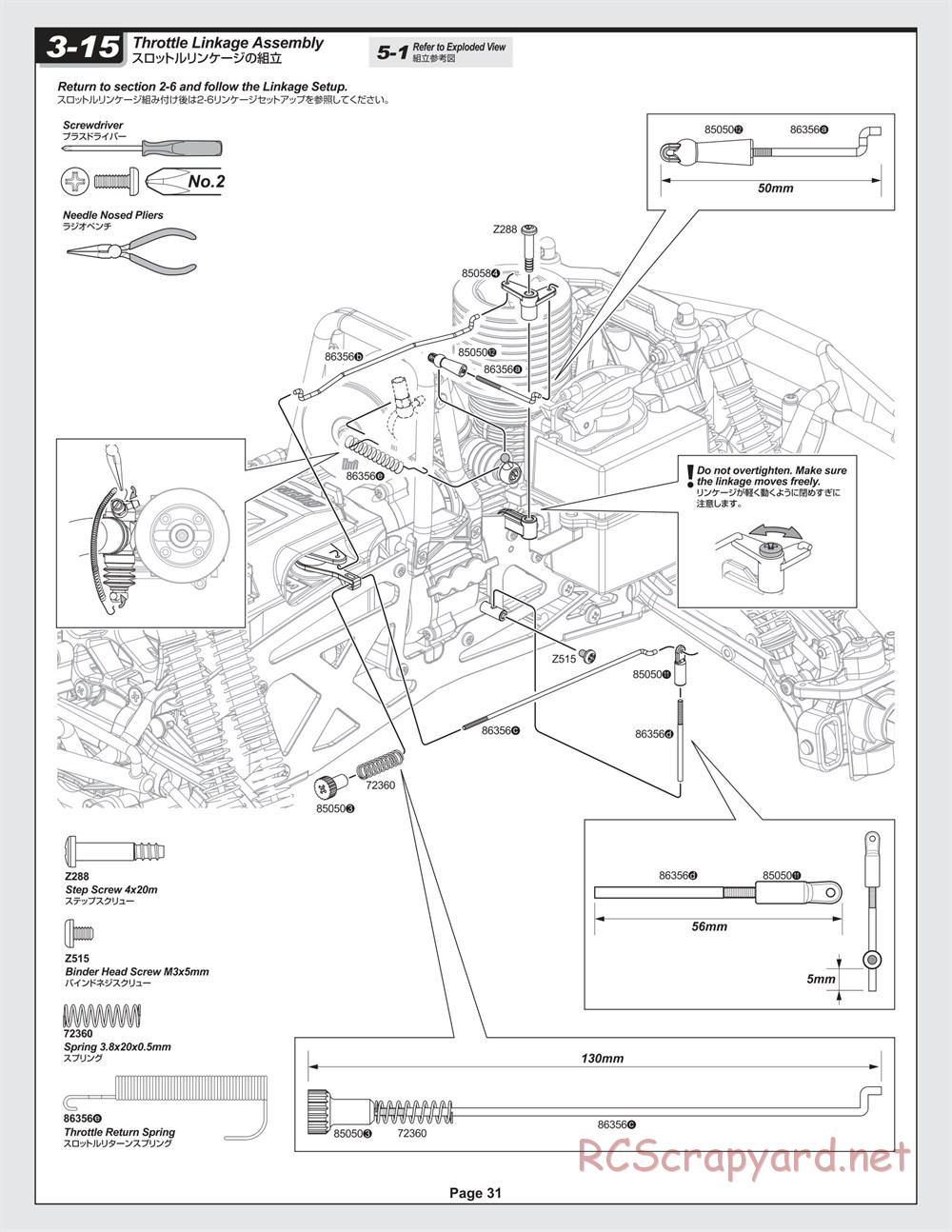 HPI - Savage X 4.1 - Manual - Page 31