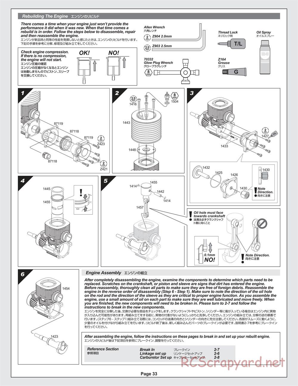 HPI - Savage X 4.1 - Manual - Page 33