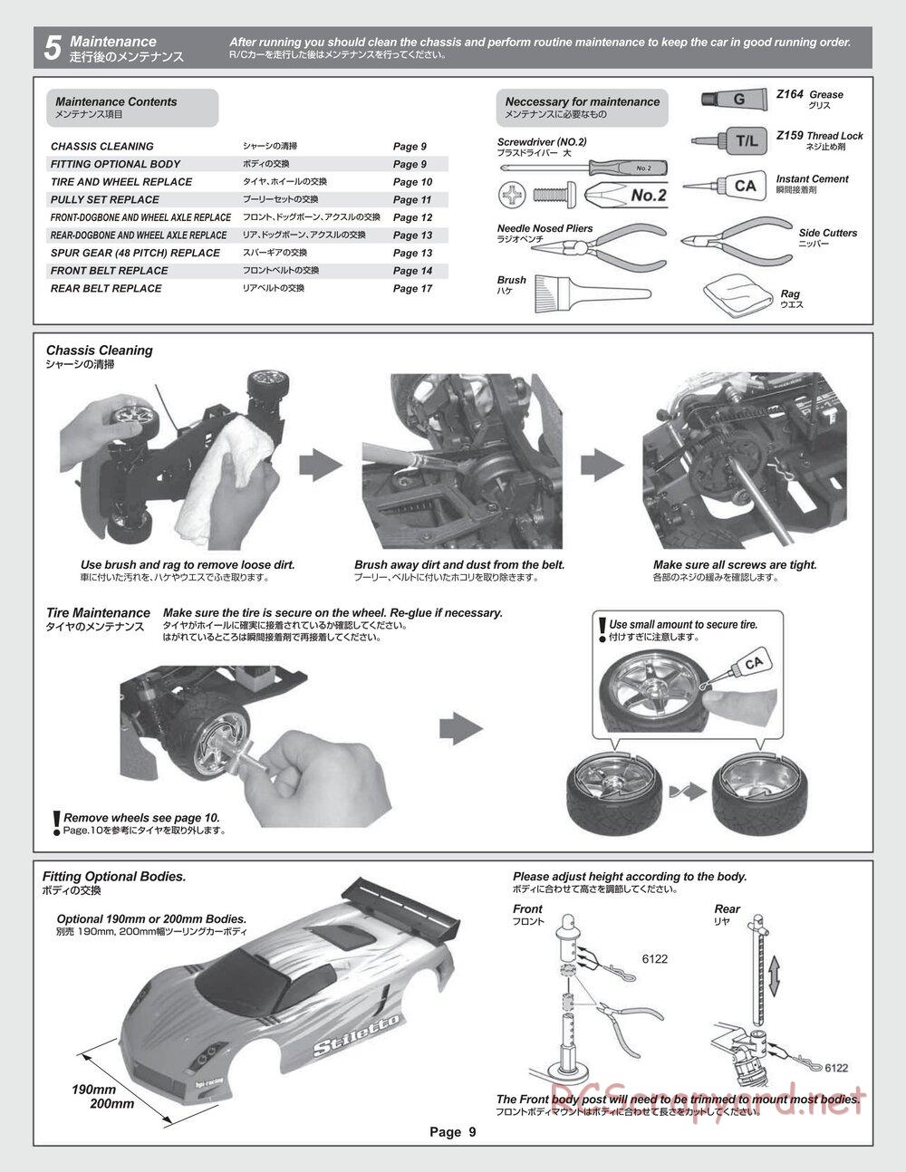HPI - Sprint 2 RTR - Manual - Page 9