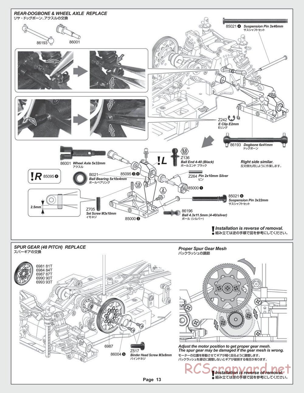 HPI - Sprint 2 RTR - Manual - Page 13