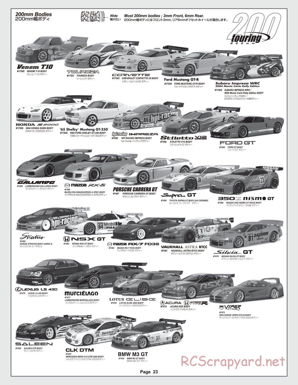 HPI - Sprint 2 RTR - Manual - Page 23