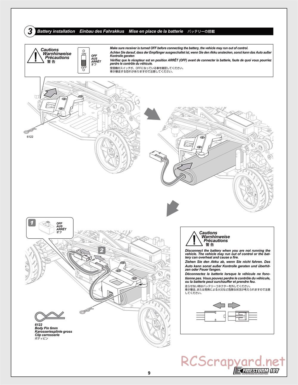 HPI - Sprint 2 Sport - Manual - Page 9