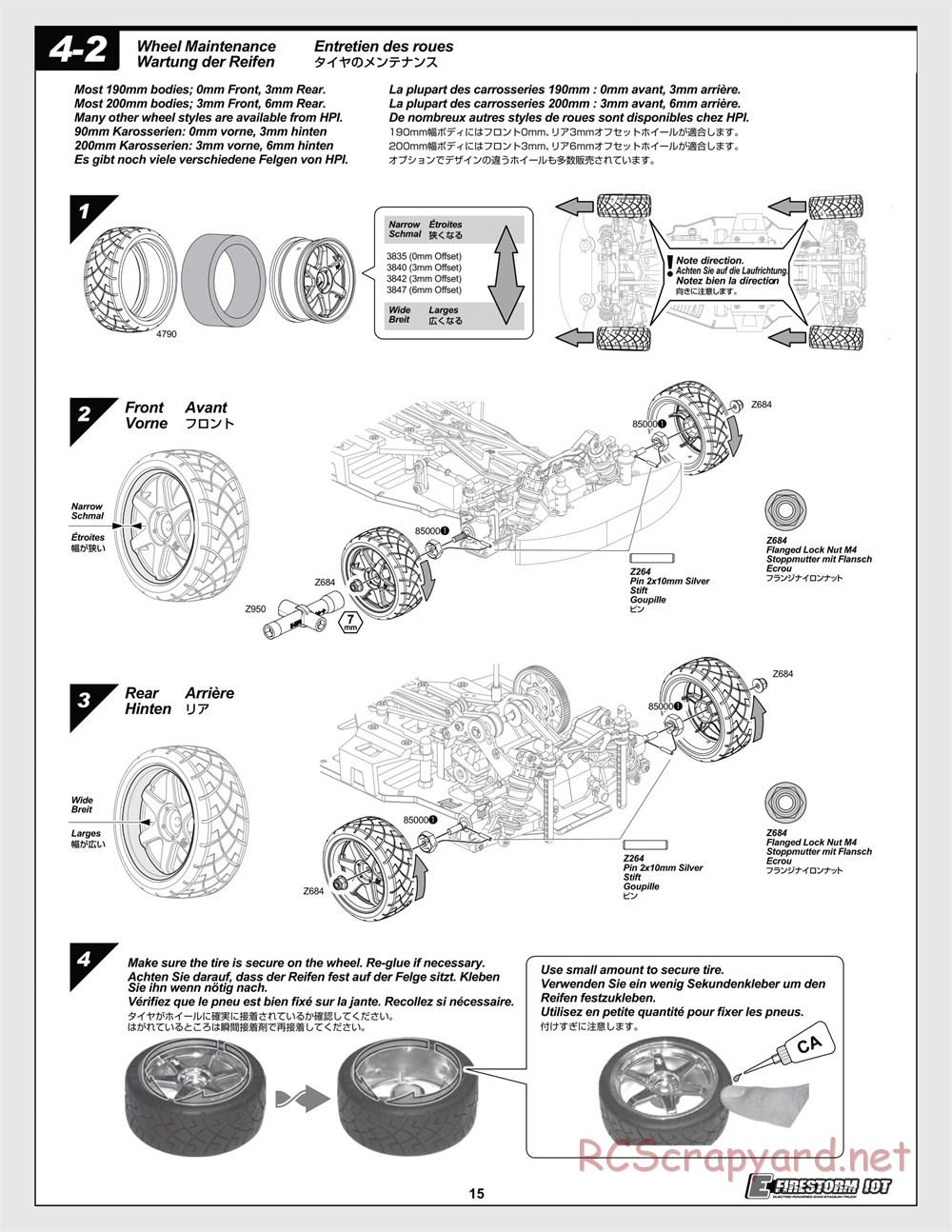 HPI - Sprint 2 Sport - Manual - Page 15