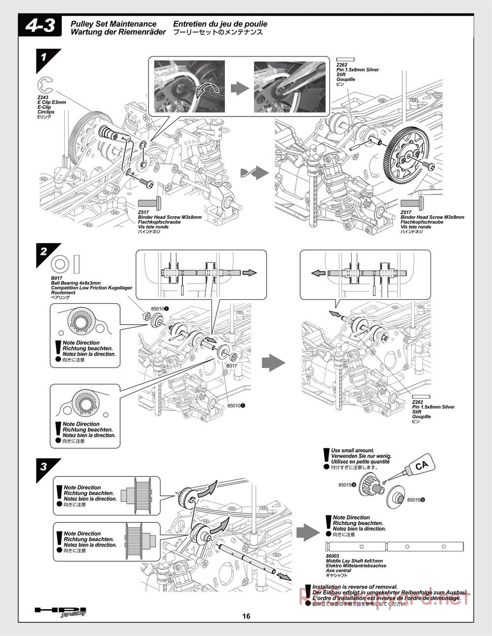 HPI - Sprint 2 Sport - Manual - Page 16