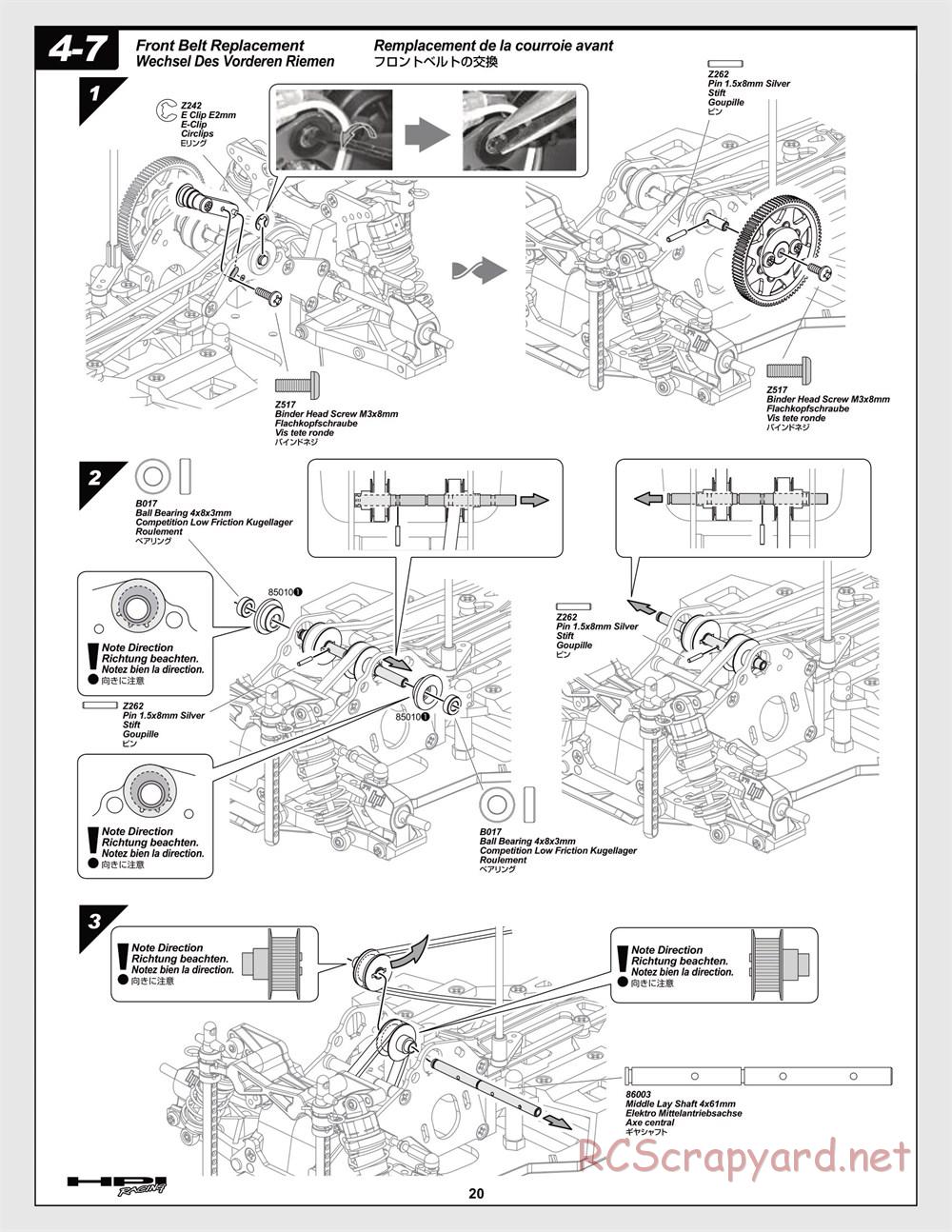 HPI - Sprint 2 Sport - Manual - Page 20