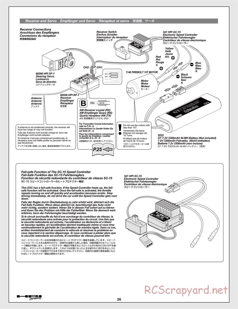 HPI - Sprint 2 Sport - Manual - Page 26