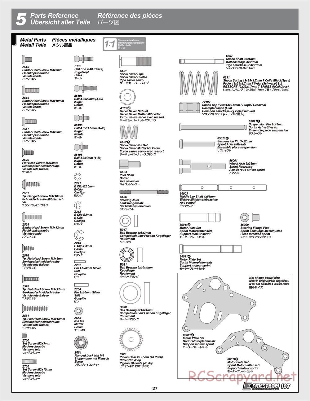 HPI - Sprint 2 Sport - Manual - Page 27