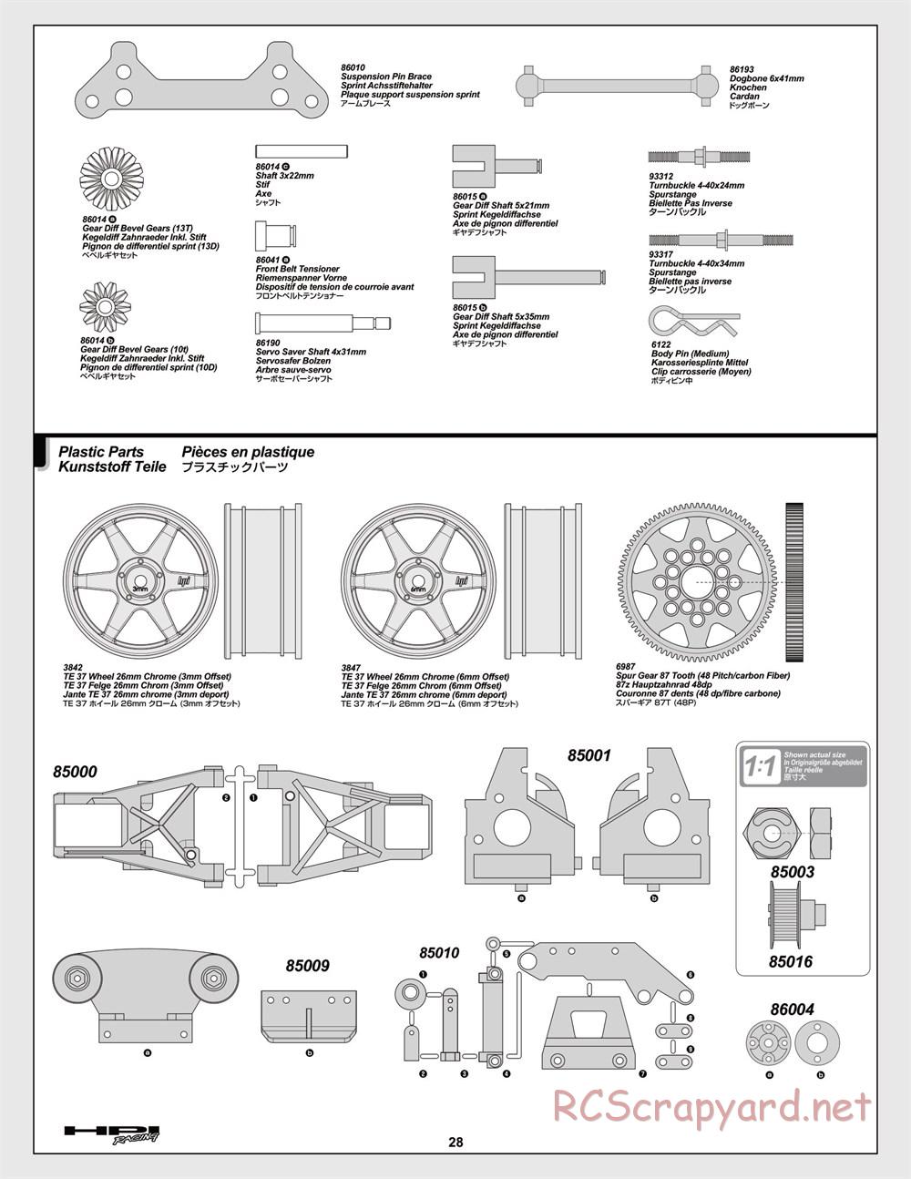 HPI - Sprint 2 Sport - Manual - Page 28