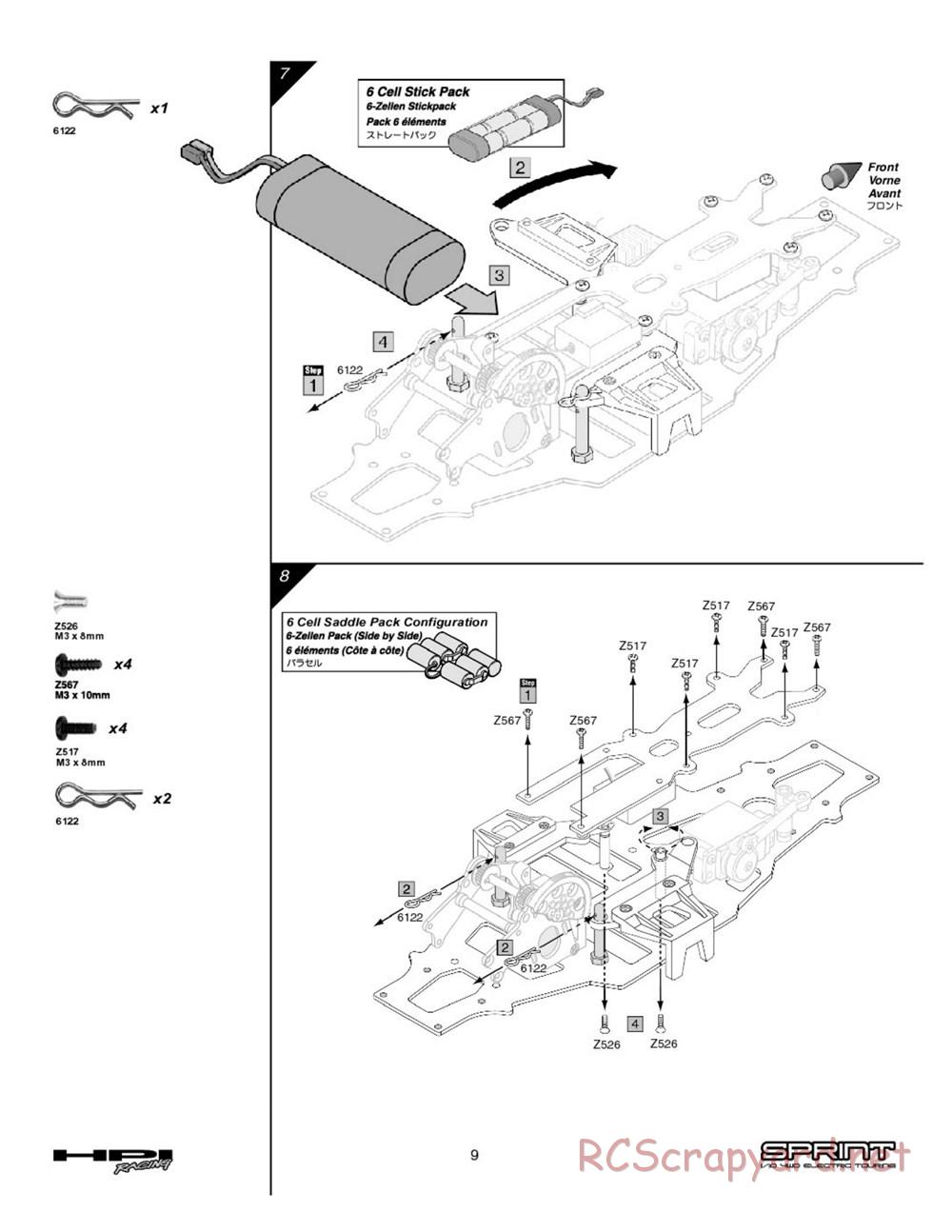 HPI - Sprint - Manual - Page 9