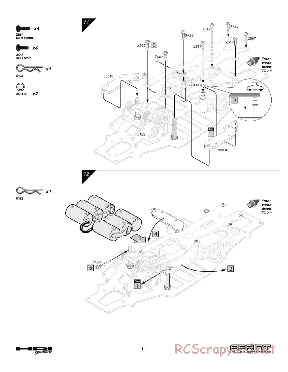 HPI - Sprint - Manual - Page 11