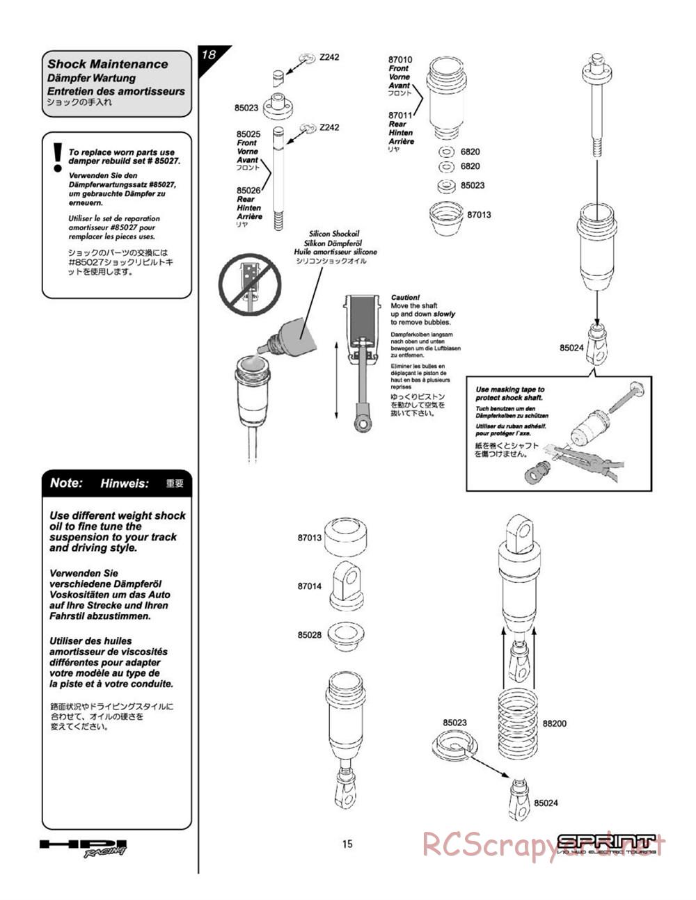 HPI - Sprint - Manual - Page 15