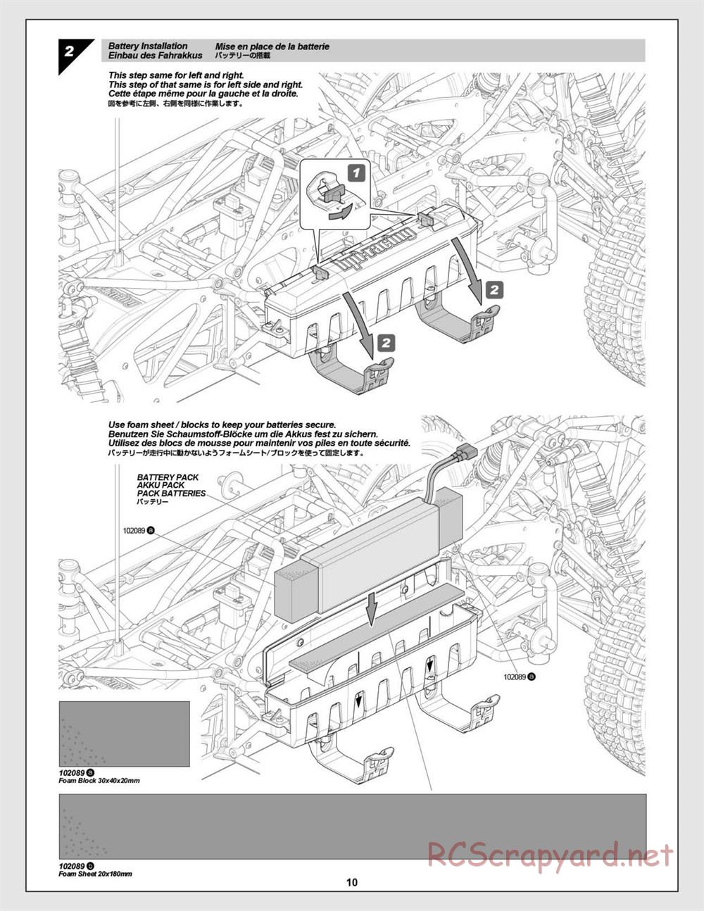 HPI - Super 5SC Flux - Manual - Page 10