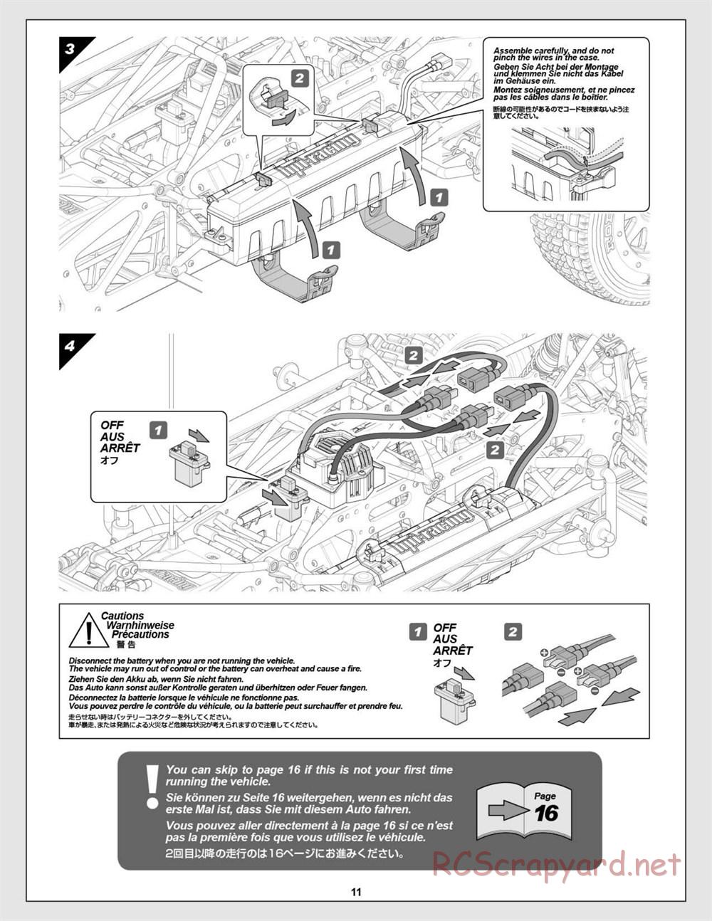 HPI - Super 5SC Flux - Manual - Page 11