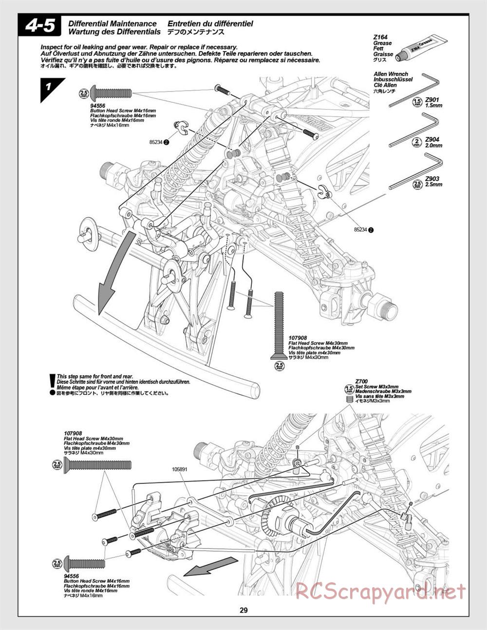 HPI - Super 5SC Flux - Manual - Page 29