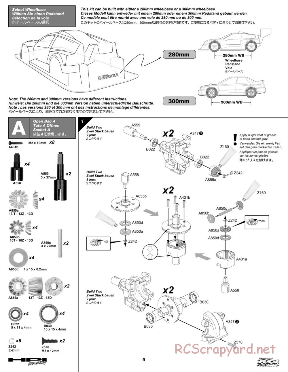 HPI - Super Nitro RS4 Rally - Manual - Page 9