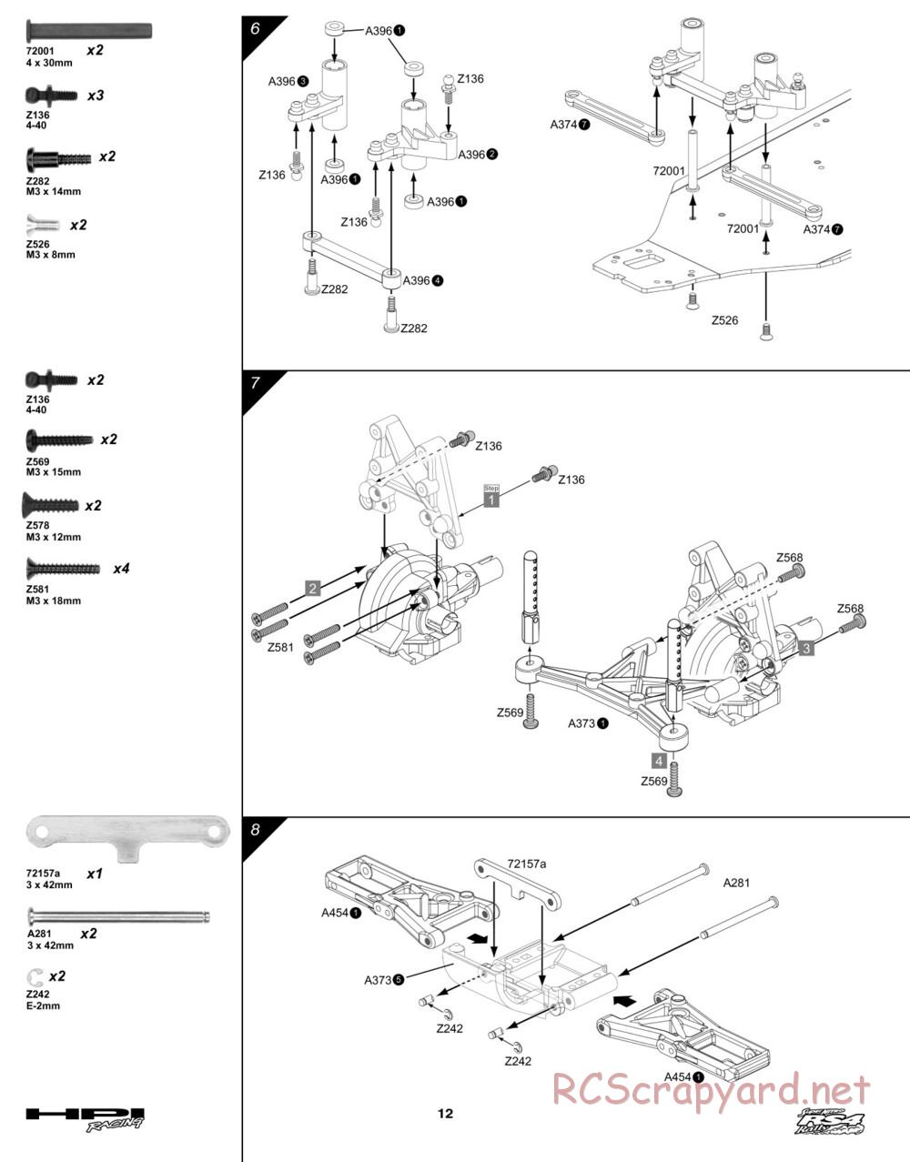 HPI - Super Nitro RS4 Rally - Manual - Page 12